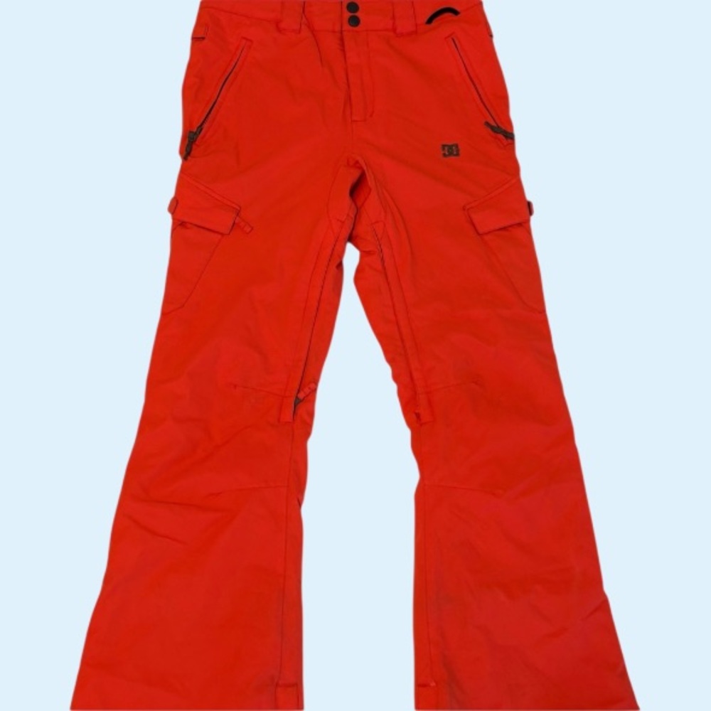 DC Women's Orange Ski Pants